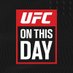 UFC on This Day (@UFConThisDay) Twitter profile photo