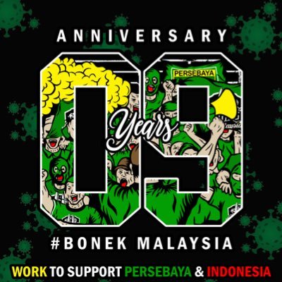 Persebaya Surabaya Fans (namely BONEK) and Indonesia Soccer Fans at Malaysia. 25 March 2012