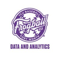 TCU Baseball Analytics (@frogball_data) 's Twitter Profile Photo TCU Baseball Analytics (@frogball_data) 's Twitter Profile Photo