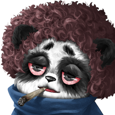 My hair is real just like my love for pandas. 
Banner art by @WI33ARD_

Profile Picture by @LaM4ngo