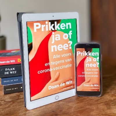 Prikken Ja of Nee - mijn nieuwe boek -De voors en tegens van corona-vaccinatie koop hem nu op https://t.co/JZSao1llqf