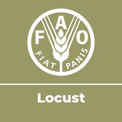 Latest from @FAO's Desert Locust Information Service, early warning system, monitor & forecast Locust situation. Follow our Director-General QU Dongyu, @FAODG.