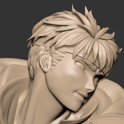 フリーで商業フィギュアの原型を作って暮らしてます。
手原型からZBrushを使ったデジタル環境に移行して早10年。最近は男キャラを作る機会も増えました。
お仕事のご相談はメールかXのDMにてお気軽にどうぞ。
tone★https://t.co/fcMvD7Fo40（★を@にご変換ください）