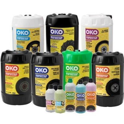 OKO Sales Ltd is proud to be Official British Distributor of the original (and the only genuine), UK-made OKO brand of anti-puncture, preventative tyre sealant.