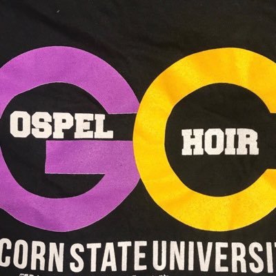 We are the Gospel Choir here at Alcorn State University. GCCCCCCCC💜💛