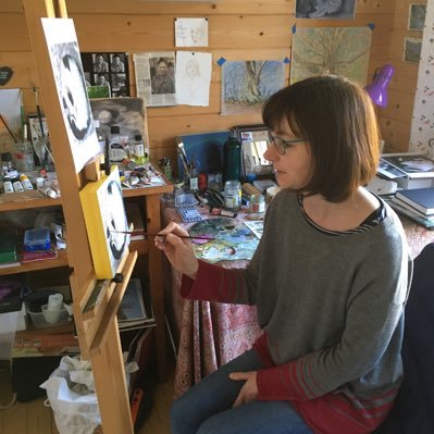 #artist living and working in Scotland