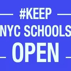 We are a diverse coalition of NYC public school families who fought and continue to fight to #KeepNYCSchoolsOpen! Remote “learning” is a proven failure.