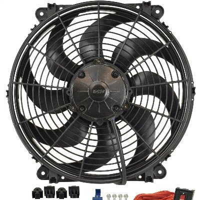 New Radiator Cooling Fan Assembly For 17-19 Chevy Cruze Dual l4 1.4L
