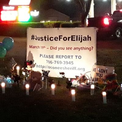 #JusticeForElijah  is a group dedicated to spreading the story of Elijah Wood who was murdered while working at RaceTrac in watkinsville Georgia March 19th 2021