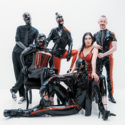 fetish events for rubberlovers in Amsterdam hosted by @missdoublei