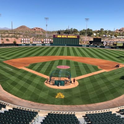 Official Twitter account of the Arizona State Baseball Groundscrew . Yeah we RAKE