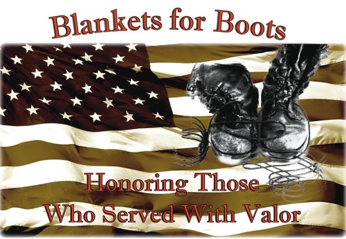 Inspired by the tragic story of Navy SEAL Team 10, the Blankets for Boots Campaign was created to Honor Those Who Served With Valor.