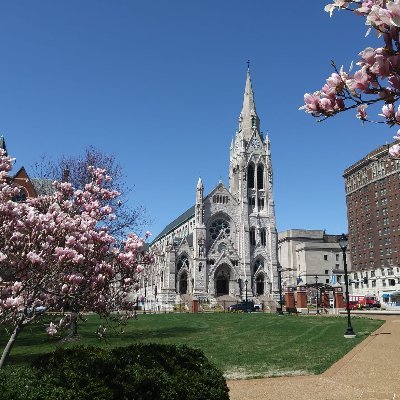 Founded in 1841, a Jesuit parish on the campus of Saint Louis University