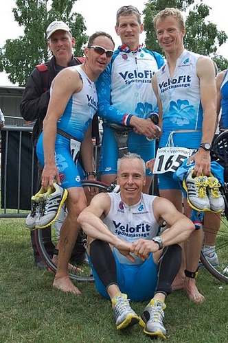 Triathlonteam Teamleden: Harry Sikkema, Gerrit Heusinkveld, Bart In't Velt, Bert Veldhuis, Jan Stehouwer, Guido Vroemen, Rahel Bellinga en Olivier Schaffers