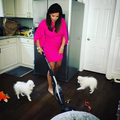 Emmy Award-Winning FOX Anchor, Mommy to 3 little humans and Pooper Scooper to 2 dogs. So basically I'm a full time cleaning lady who goes to my TV job to relax.