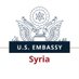 U.S. Embassy Syria (@usembassysyria) Twitter profile photo U.S. Embassy Syria (@usembassysyria) Twitter profile photo