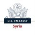 U.S. Embassy Syria (@USEmbassySyria) Twitter profile photo