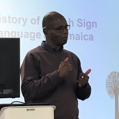 Profoundly Deaf using BSL of Jamaican parentage. Now a part of Graduate Research Fellowship from York St John University starting from Jan 2021.