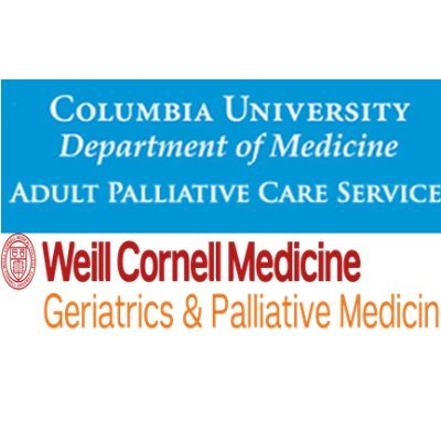 We are the Bi-Campus (Columbia and Cornell) Hospice and #Palliative Medicine Fellowship at NewYork-Presbyterian. Tweets are our own and not medical advice #hapc