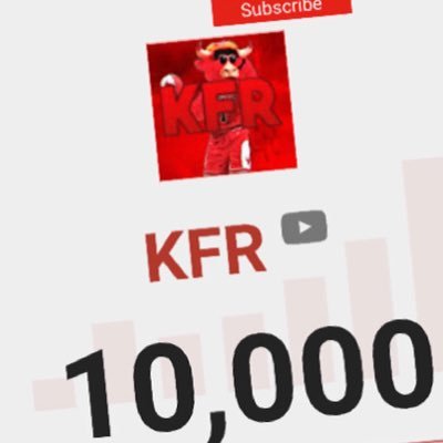 9k subs on YouTube Main @1mKFR This account Incase I bottle my first and need a backup