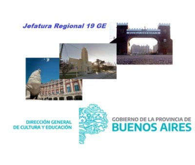 19Jefatura's profile picture. Información sobre lo que acontece en la Region 19. Dirección General de Escuelas Provincia de Buenos Aires