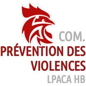 Compte twitter de la Présidente de la Commission prévention des violences de la ligue PACA de handball.