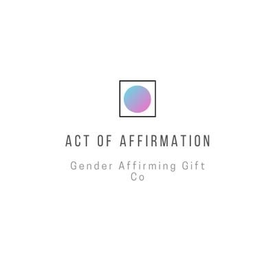 Gender affirming gift boxes. That someone special in your life deserves gifts that align with their identity. US shipping only.