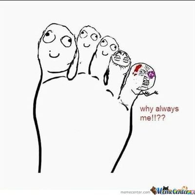 LittleToeJoe1's profile picture. The world through the eyes of a pinky toe. Mostly confused, occasionally outraged.

Common sense from the footnotes of the nation.