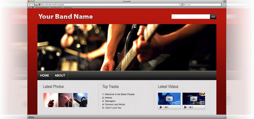bandwebsite's profile picture. We offer high quality website solutions for bands at a great price.