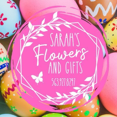 flowersbysarah's profile picture. Sarah's Flowers & Gifts is a full service Florist with a large, unique gift shop located in NE Iowa. We offer a large selection of one of a kind gifts.