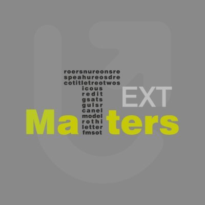 matters_text's profile picture. Text Matters: A Journal of Literature, Theory and Culture, based at the University of Łódź, an international and interdisciplinary journal.