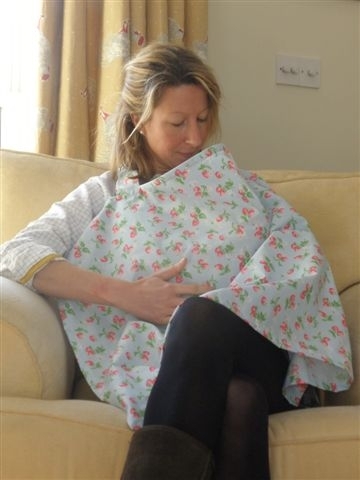 We sell a range of beautiful breastfeeding covers made from 100% cotton and retailing at prices cheaper than you're likely to find on the high street