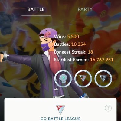 Pokemon go streamer Pvp enthusiast Pokemon Pioneer