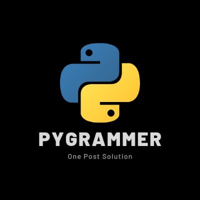 Student || Learner
I will share what I read and learned about Python everyday with U .