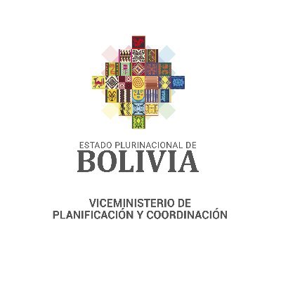 Cuenta oficial del Viceministerio de Planificación y Coordinación dependiente del Ministerio de Planificación del Desarrollo del Estado Plurinacional de Bolivia