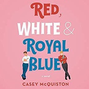 Tweets lines from the New Adult novel Red, White & Royal Blue by Casey McQuiston. All quotes posted are credited to Casey McQuiston.