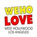 WeHo West Hollywood in Los Angeles (@weholove) Twitter profile photo WeHo West Hollywood in Los Angeles (@weholove) Twitter profile photo