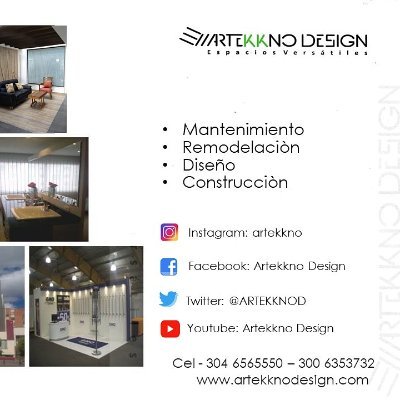 Remodelaciones - Diseño - Construccion - Arreglos locativos - Interventoría.