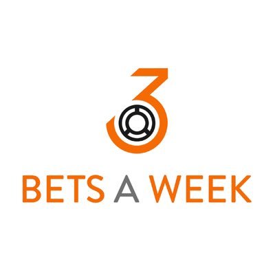 3BetsAWeek's profile picture. 3 Bets a Week carefully cultivated each for Football, Hoops, & Soccer. All 1 unit, all tracked. Total 3BAW Record 333-277 +24 units