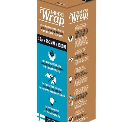 AgrirepelFr's profile picture. Agrirepel® Wrap est le seul film d'enrubannage anti-oiseaux anti-rongeurs avec une efficacité prouvée.