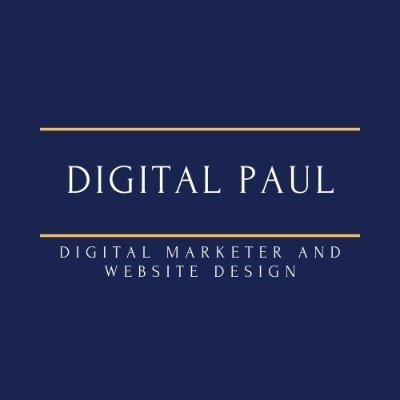 I am Paul a professional Digital Marketer and website design expert