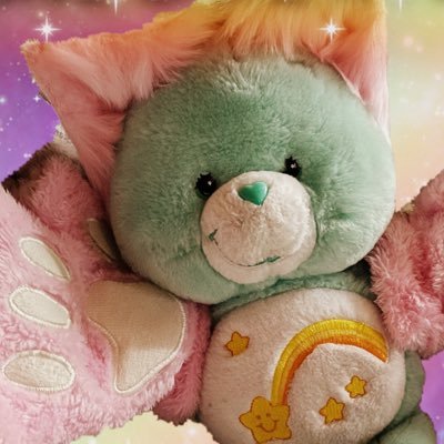 Care Bears care even if U don’t 🐻🐻❄️🐼 Welcome to the party of caring. 💕🌈☁️✨🌟