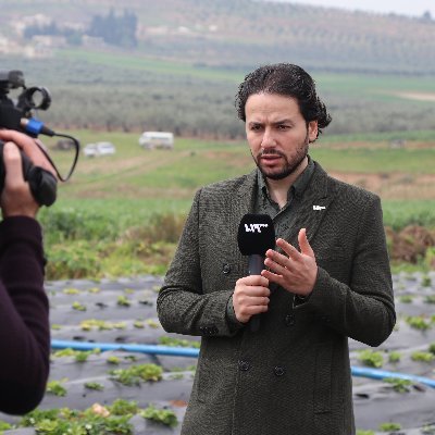 مراسل @syr_television في عفرين ريف حلب الشمالي منذ نيسان 2018 وقبلها كنت مراسل لتلفزيون سوريا في الغوطة الشرقية