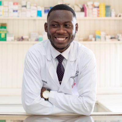 | Doctor of Pharmacy | 0dade3 | Pharmacist | Host: #RxWithDrGeorge | Past President @psf_ghana | For Business, Email : RxWithDrGeorge@gmail.com |