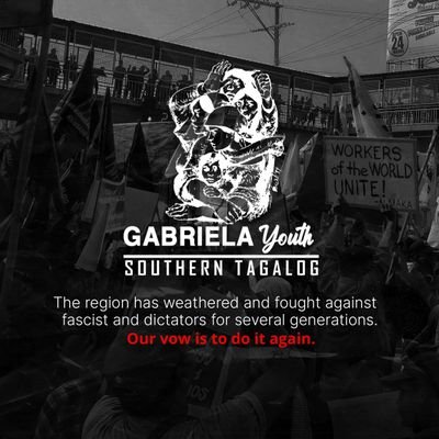 The youth arm of @GabAlliance_ST. Sign up here: https://t.co/fVem8igb8B! @GYCavite @gabyouthlaguna @gybatangas @gabyouthrizal @gabyouthkeson @gymimaropa