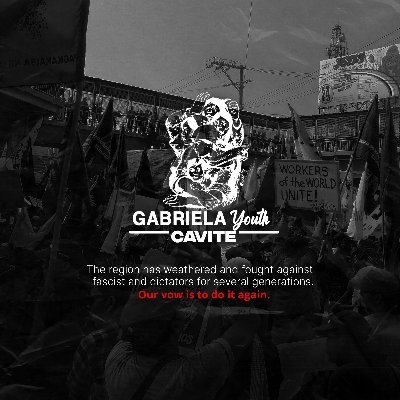 The youth arm of GABRIELA in Cavite. #JoinGY 💜