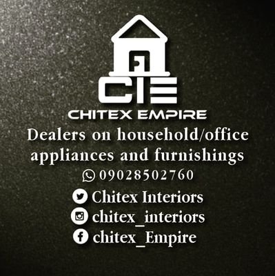 Deals on Furnitures..Electronics..Electricals..House hold appliances.. WhatsApp no; +234 902 850 2760 Quality for Value.