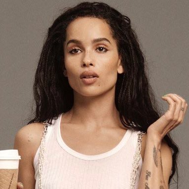 posting updates and posts for american actress, model and singer, zoë kravitz