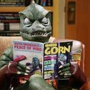 Hello my name is Gary and i'm a Gorn 

maybe you know me from my epic fight with James T. Kirk
don't touch me by my lyrics i'm an stupid Gorn