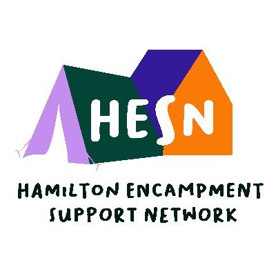 Hamilton Encampment Support Network (HESN) is a volunteer-run advocacy network supporting the growing community of houseless and unhoused Hamiltonians